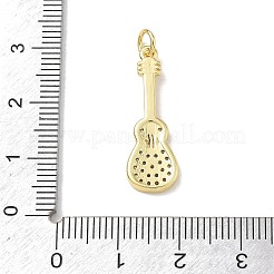 Pendentifs en laiton zircon cubique transparent&nbsp;KK-D289-01G-07
