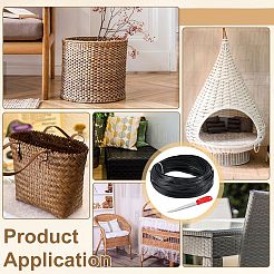 Strisce rotonde di vimini in rattan di plastica&nbsp;FIND-BC0013-78