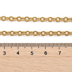 Halskette mit Boston-Gliederkette aus 304 Edelstahl&nbsp;BJEW-B072-05G