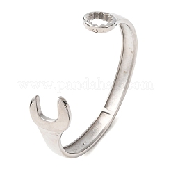 304 Edelstahl-Armreife für Damen und Herren&nbsp;BJEW-P386-03P