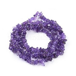Natürlichen Amethyst Perlen Stränge&nbsp;X-F014