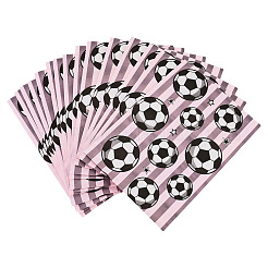 15 sac en papier imprimé football&nbsp;ABAG-TA0002-33A