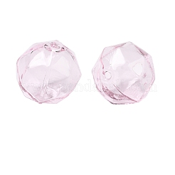 Perles en verre transparentes&nbsp;X1-GLAA-A041-01B-05