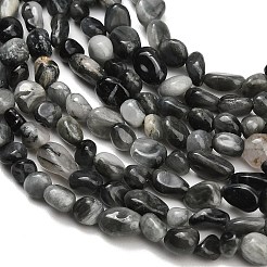 Chapelets de perles en pierre naturelle d'œil d'aigle&nbsp;G-D108-A02-04