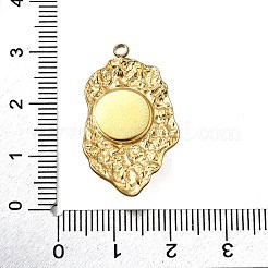 Pendentifs en perles en plastique&nbsp;STAS-Q360-03F-G
