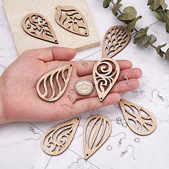 DIY baumeln Ohrring machen Kits&nbsp;DIY-CD0001-28