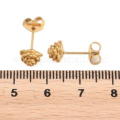 Pendientes de acero inoxidable 304 para mujer&nbsp;EJEW-F407-01G