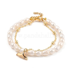 Bracelets de multi-brins&nbsp;BJEW-JB05369-03