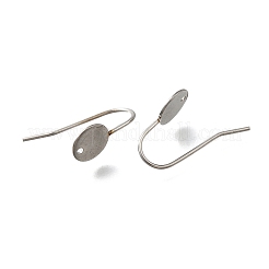 Ganchos para pendientes de acero inoxidable 304&nbsp;STAS-B087-09B-P