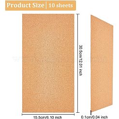 Fogli isolanti in sughero&nbsp;DIY-WH0304-542