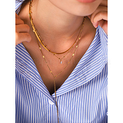 Collier à une chaîne pour femme&nbsp;WGE5E69-01