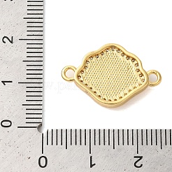 Gestell aus Messing mit Mikropflaster und klaren Zirkonia-Diamantgliedern&nbsp;KK-K385-108G