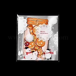 Backbeutel aus Kunststoff mit Weihnachtsmotiv&nbsp;OPP-Q004-04D
