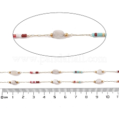 Gliederketten aus natürlichem Achat&nbsp;CHS-C012-03B-G