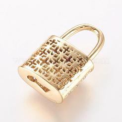 Ottone micro spianare pendenti zirconi&nbsp;ZIRC-K060-08G