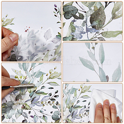 Adesivi decorativi autoadesivi in pvc vegetale&nbsp;DIY-WH0491-37A