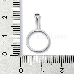 Pendentifs en acier inoxydable 304 anti-ternissement&nbsp;STAS-C097-20P