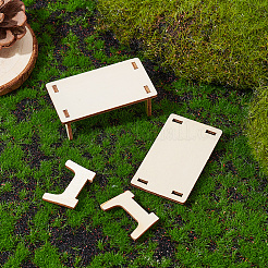Mini meuble de bureau en bois&nbsp;DJEW-WH0015-113