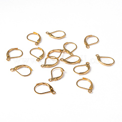 Accessoires de dormeuse en laiton plaqué or&nbsp;X-EC223-G