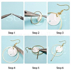 Fare orecchino fai-da-te&nbsp;DIY-SC0008-72G