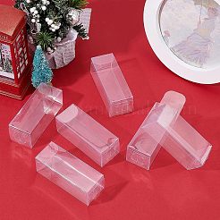 30 boîte rectangulaire transparente en plastique PVC pour emballage cadeau&nbsp;CON-NB0001-85B