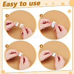 30 clip per bikini in plastica bicolore&nbsp;FIND-AR0006-50