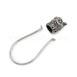 Strass-Schlüsselanhänger aus chirurgischem Edelstahl 316&nbsp;STAS-Z165-03AS