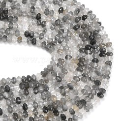 Naturtrüben Quarzperlen Stränge&nbsp;G-C280-A16-02