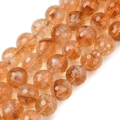 Perline citrino naturale fili&nbsp;GG-CBA59DD-C02-10mm