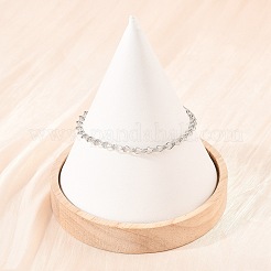 201 Edelstahl-Gliederketten-Armbänder für Damen&nbsp;BJEW-G767-01B-P