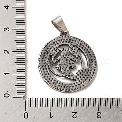 Anhänger aus Edelstahl 304&nbsp;STAS-C084-01F-AS