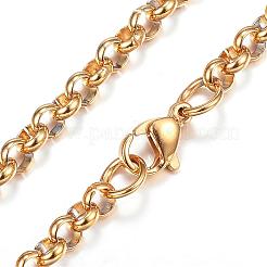 Collares de acero inoxidable 304&nbsp;NJEW-E080-01G