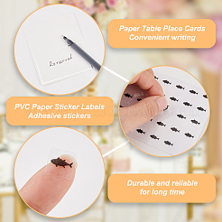 8 hoja de pegatinas autoadhesivas de dibujos animados de papel de 4 estilos&nbsp;DIY-OC0010-74A