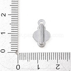 Strass-RöhrchenKlauen aus einer Legierung&nbsp;FIND-B065-01P-01