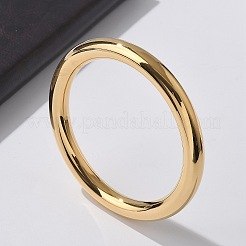 Bracciali semplici in acciaio inossidabile 304 per donna&nbsp;BJEW-S161-10G