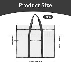 Transparenter PVC-Aufbewahrungsbeutel&nbsp;ABAG-WH0044-91B