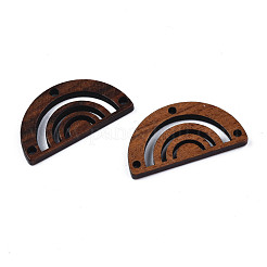 Kronleuchterkomponenten aus natürlichem Nussbaumholz&nbsp;WOOD-N011-001