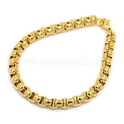 Pulseras de cadena veneciana de acero inoxidable 304 de moda&nbsp;STAS-A028-B029