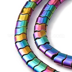 Fili di perline di ematite sintetica non magnetica elettrolitica&nbsp;G-Q174-01D