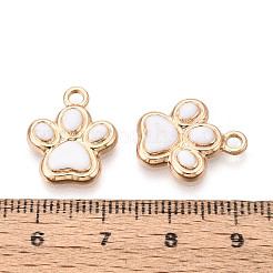 Crémaillère placage pendentifs en émail d'alliage&nbsp;ENAM-T024-01A-G