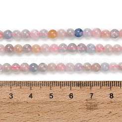 Chapelets de perles en morganite naturelle&nbsp;GG-G476-4mm-01