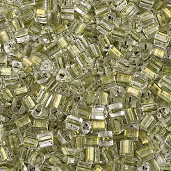 Interno trasparente colora perline di vetro&nbsp;SEED-T007-13O