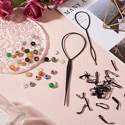 Kit fai da te per la realizzazione di capelli&nbsp;DIY-FW0001-30