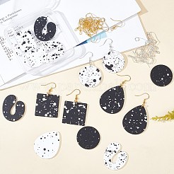 Kit de fabrication de grandes boucles d'oreilles pendantes DIY&nbsp;DIY-OC0007-94