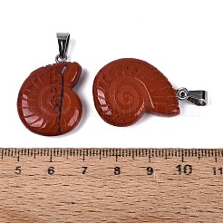 Natürliche rote Jaspis Anhänger&nbsp;G-Q601-45F