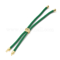 Fabrication de bracelet en corde de coton&nbsp;KK-F758-03-09-G