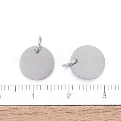 Pendenti in acciaio inossidabile 201 anti-ossidazione&nbsp;STAS-S105-T637-1-10