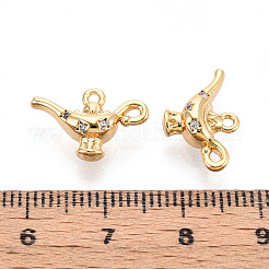 Ottone micro spianare pendenti zirconi&nbsp;KK-N263-68G