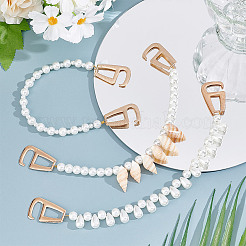 Catena decorativa per scarpe con perle di vetro&nbsp;FIND-GO00007