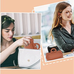 1 étui à lunettes en similicuir&nbsp;AJEW-CN0005-84A